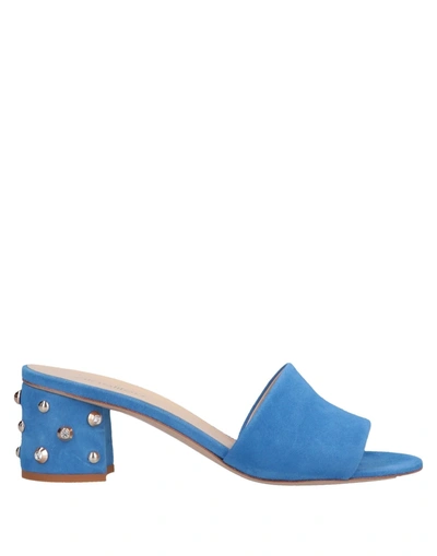 Ninalilou Sandals In Pastel Blue