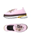 Dolce & Gabbana Sneakers In Pink