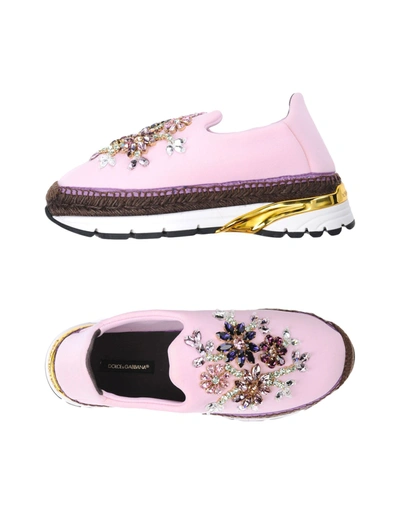 Dolce & Gabbana Sneakers In Pink