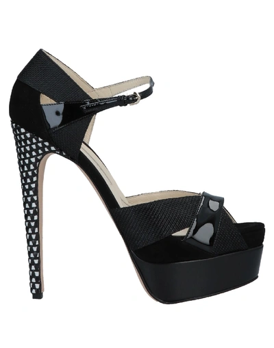 Brian Atwood Sandals In Black