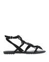 Tod's Sandals In Black