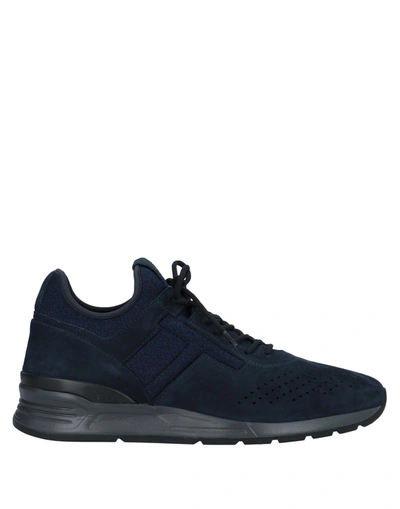 Tod's Sneakers In Dark Blue
