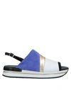 Hogan Sandals In Blue