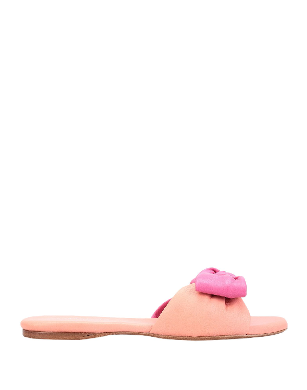 salmon pink sandals