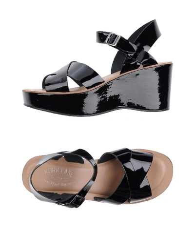 Kork-ease Sandals In Black
