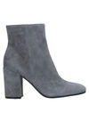 Gianvito Rossi Ankle Boots In Lead