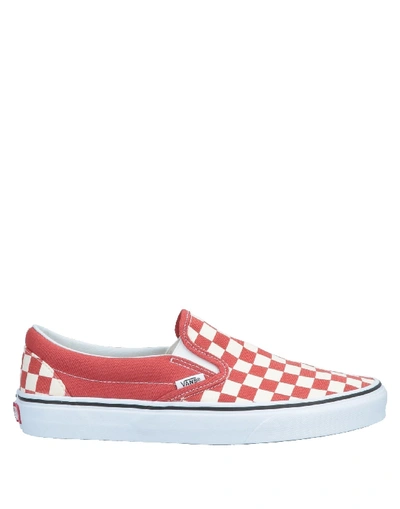 Vans Sneakers In Red