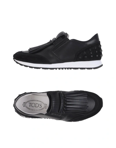 Tod's Sneakers In Black
