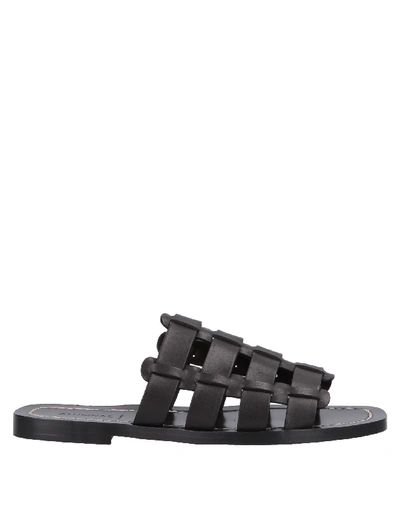 Alumnae Sandals In Black