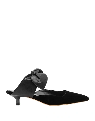 The Row Mules In Black
