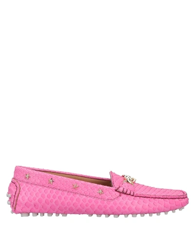 Philipp Plein Loafers In Pink