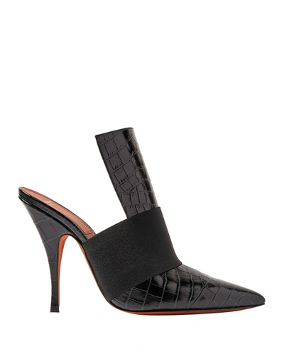 Givenchy Mules In Black