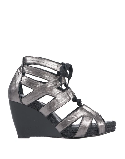 Pierre Hardy Sandals In Lead