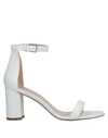 Stuart Weitzman Sandals In White