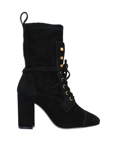 Stuart Weitzman Ankle Boot In Black