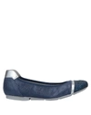 Hogan Ballet Flats In Blue