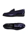 Hogan Loafers In Purple