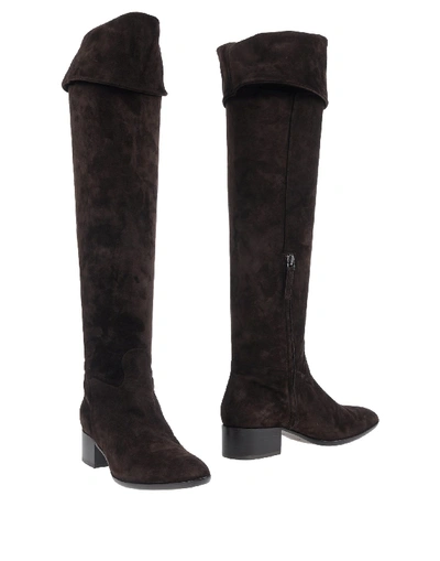 Sartore Boots In Dark Brown