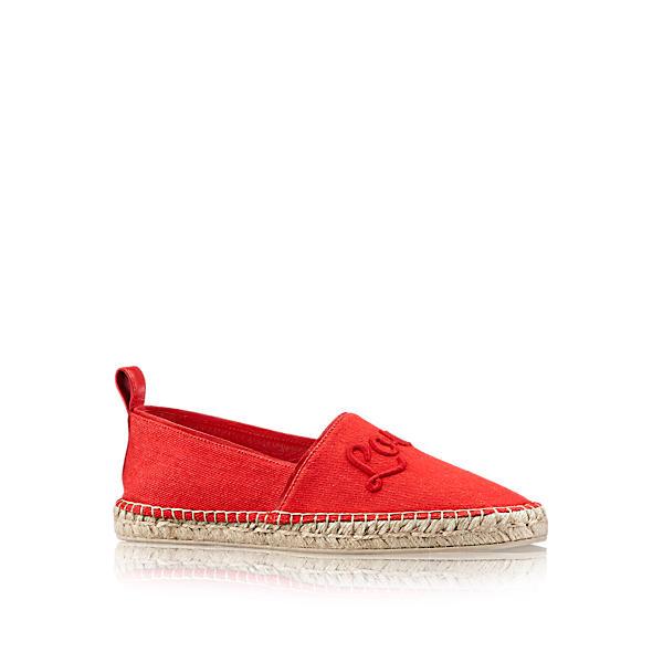 Louis Vuitton Waterfall Espadrille In Rouge | ModeSens