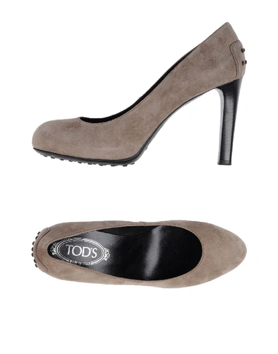 Tod's Pump In Khaki