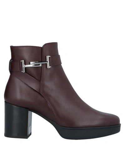 Tod's Ankle Boots In Black