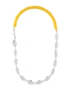 Maison Margiela Necklace In Yellow