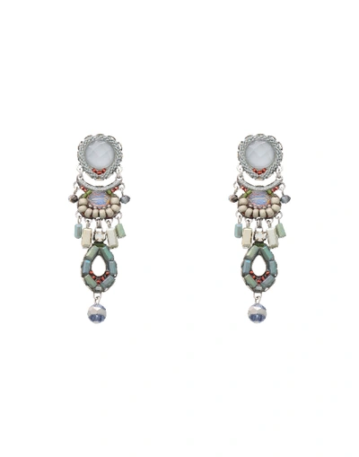 Ayala Bar Earrings In Green