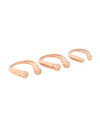 Arme De L'amour Rings In Copper