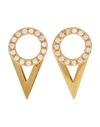 Astrid & Miyu Earrings In Gold