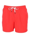 Tommy Hilfiger Swim Trunks In Red