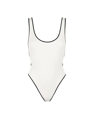 Stella Mccartney One-piece Swimsuits In Ivory