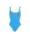 Mimì À La Mer One-piece Swimsuits In Azure