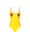 Mimì À La Mer One-piece Swimsuits In Yellow