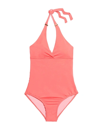 Melissa Odabash One-piece Swimsuits In Coral