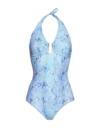 Melissa Odabash One-piece Swimsuits In Turquoise