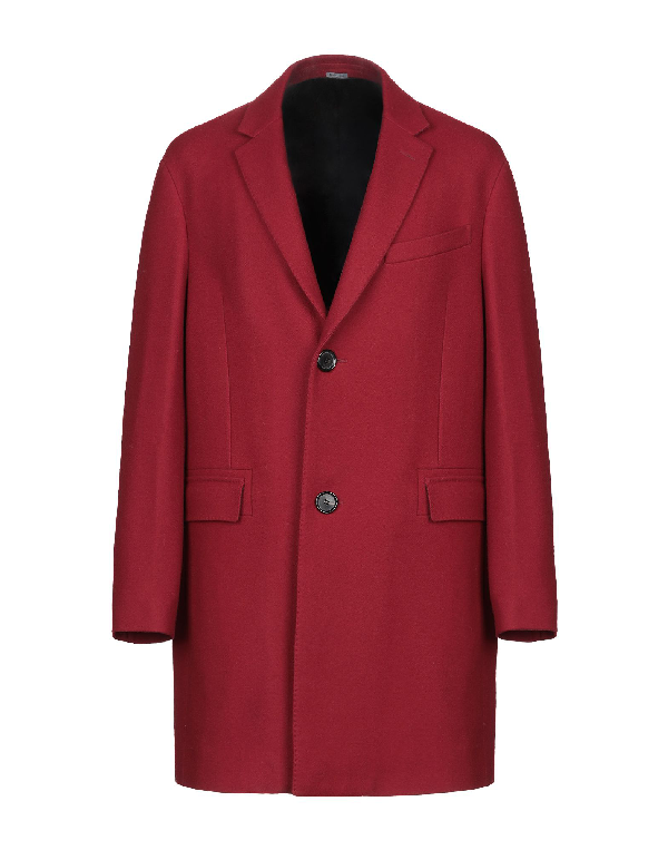 Lanvin Coat In Brick Red | ModeSens