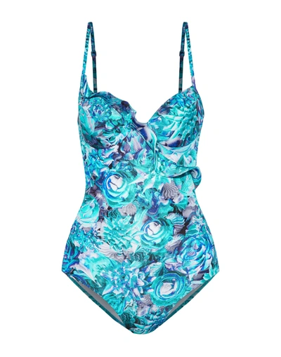 La Perla One-piece Swimsuits In Blue