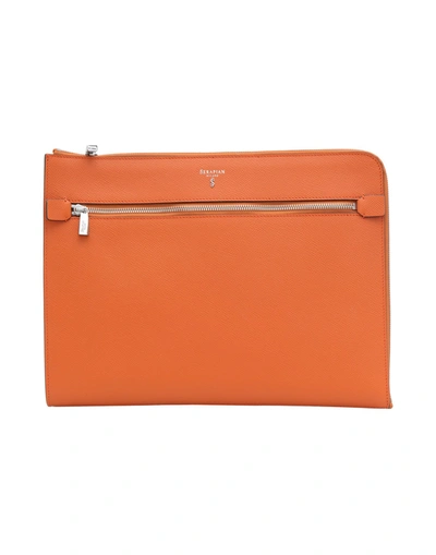 Serapian Handbags In Orange