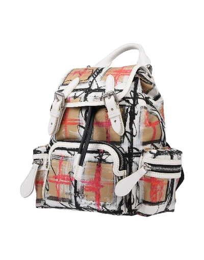 Burberry Backpack & Fanny Pack In Beige