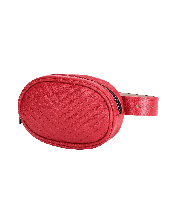 red steve madden fanny pack