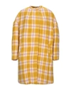 Isabel Marant Coats In Yellow