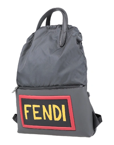 Fendi Backpacks & Fanny Packs In Grey