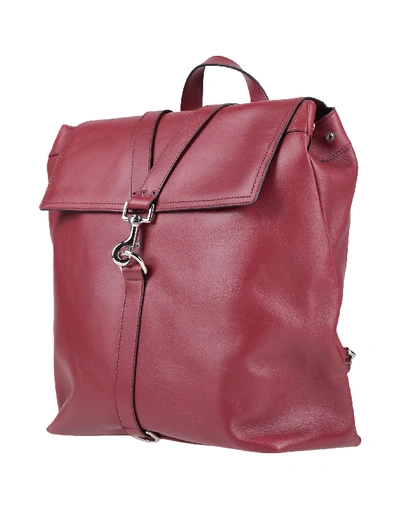 Valentino Garavani Backpack & Fanny Pack In Brick Red