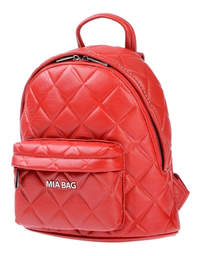 Mia Bag Backpack & Fanny Pack In Red