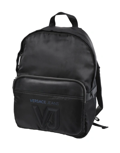Versace Jeans Backpack & Fanny Pack In Black