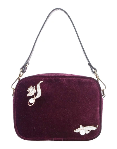 Avenue 67 Handbag In Deep Purple