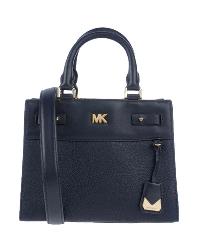 Michael Michael Kors Handbag In Dark Blue
