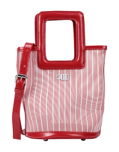 Solid & Striped Handbags In Red