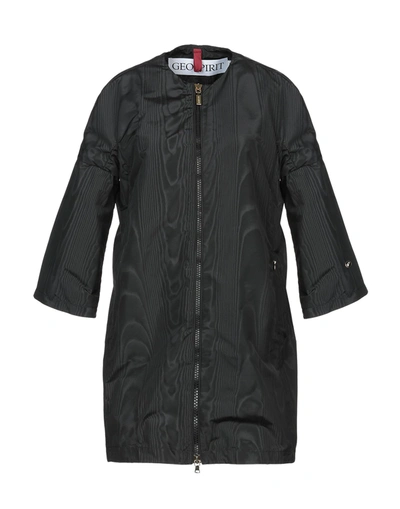 Geospirit Full-length Jacket In Black