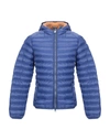 Invicta Synthetic Down Jackets In Blue